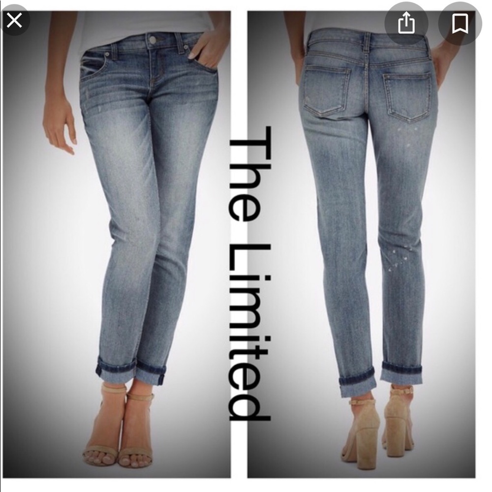The Limited Slim Boyfriend Petite Jeans